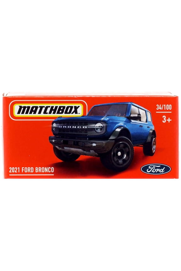 Matchbox Power Grabs 2021 Ford Bronco Diecast Car
