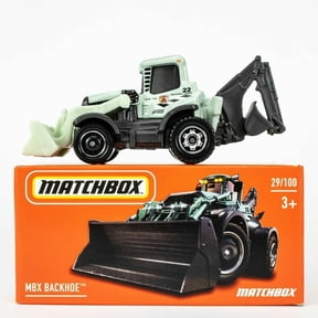 Matchbox Power Grabs 29/100 MBX Backhoe GENTLE GREEN "NATIONAL PARKS"