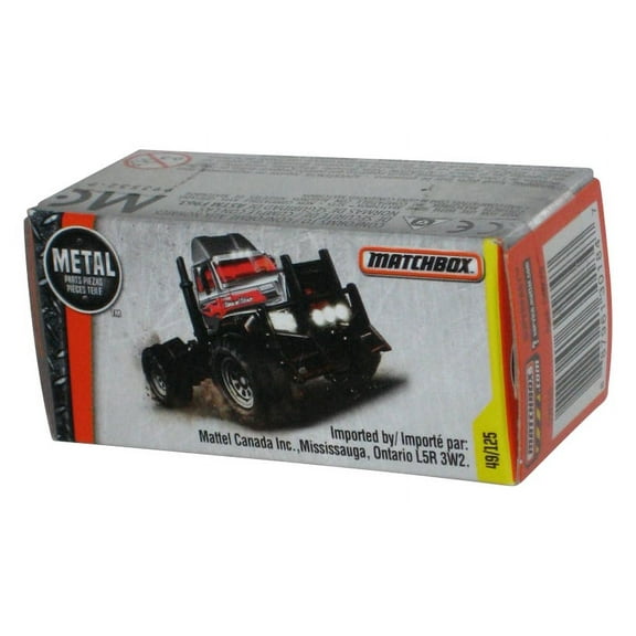 Matchbox Power Grabs Box (2016) Black Torque Titan Toy Truck 49/125