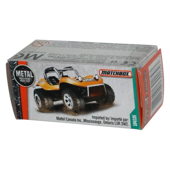 Matchbox Power Grabs Box (2016) Yellow Baja Bandit Toy Car 104/125