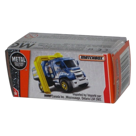 Matchbox Power Grabs Box MBX Rescue (2017) Blue Xcanner Toy Car 1/30