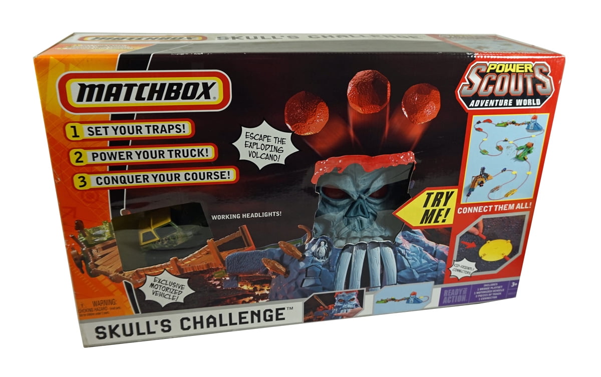 Matchbox Power Scouts Skull's Challenge - Escape the Exploding