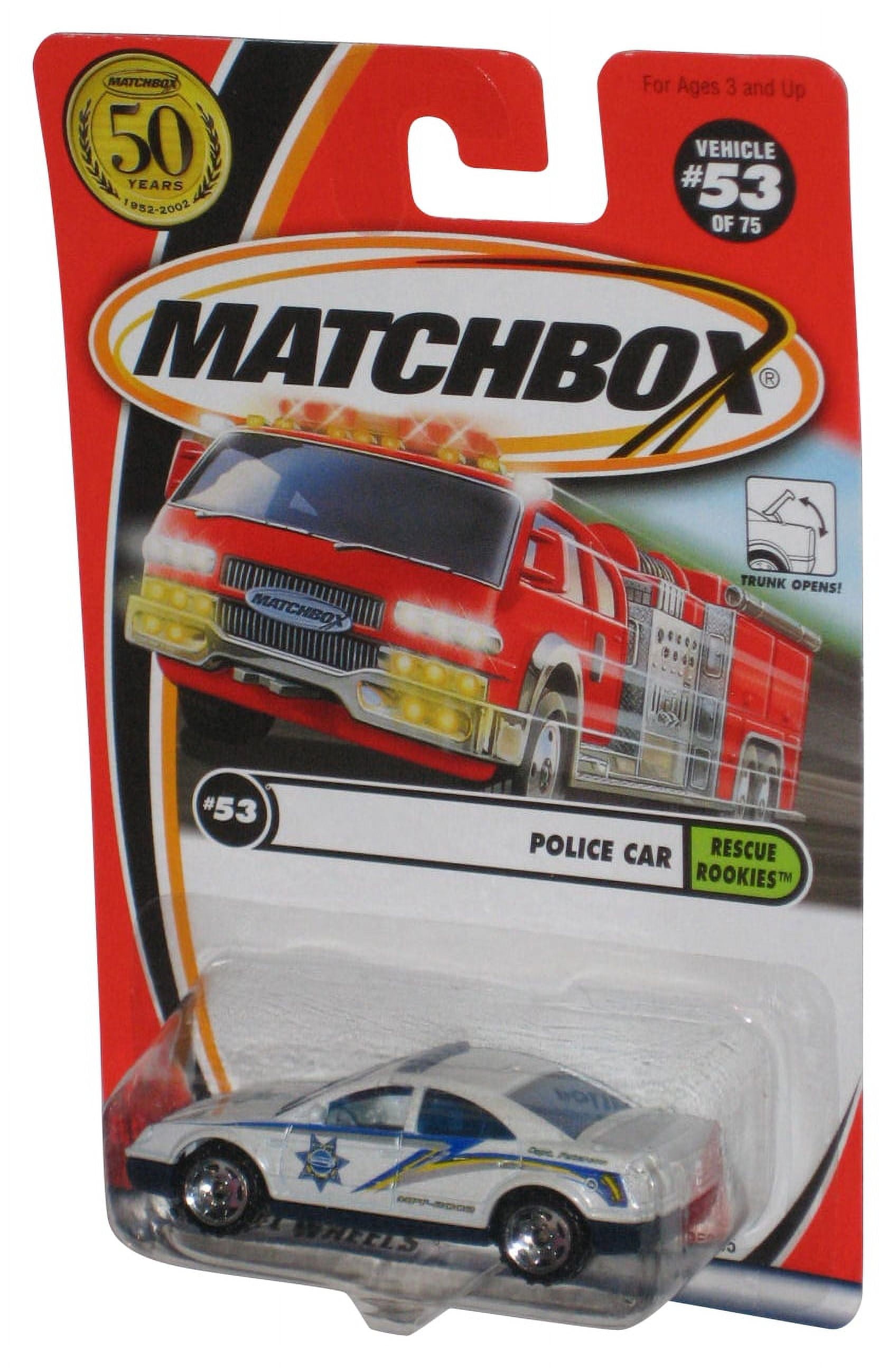MATCHBOX PATROL CAR RESCUE CAR マッチボックス Amazon.com: Matchbox Toy Car & Playset, Action Drivers