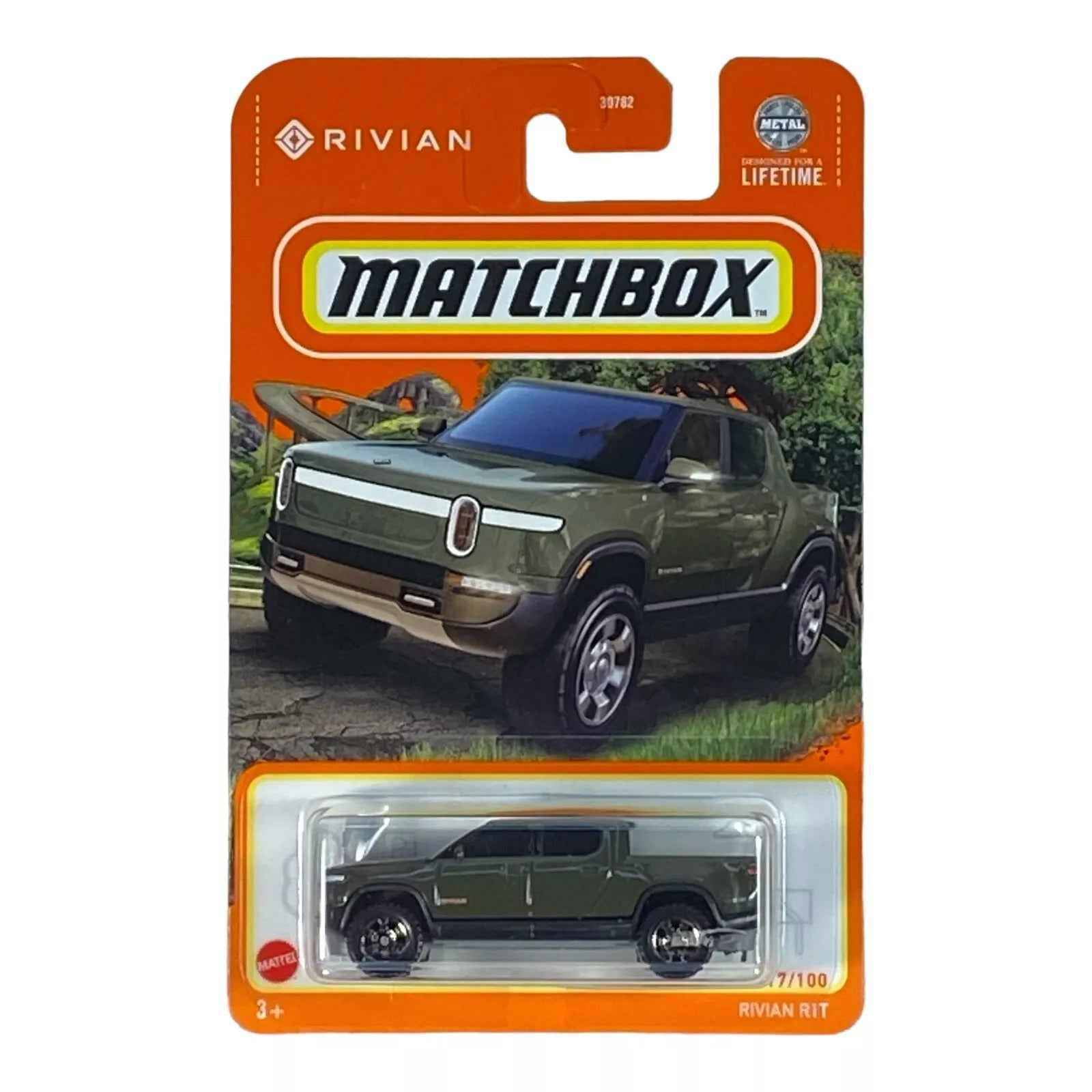 Matchbox Electric Truck, Rivian R1T Forest Green, 2024 Collector