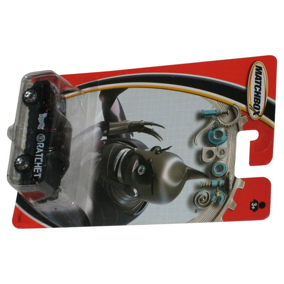 Matchbox Robots Ratchet Chevrolet Avalanche (2004) Black Toy Car