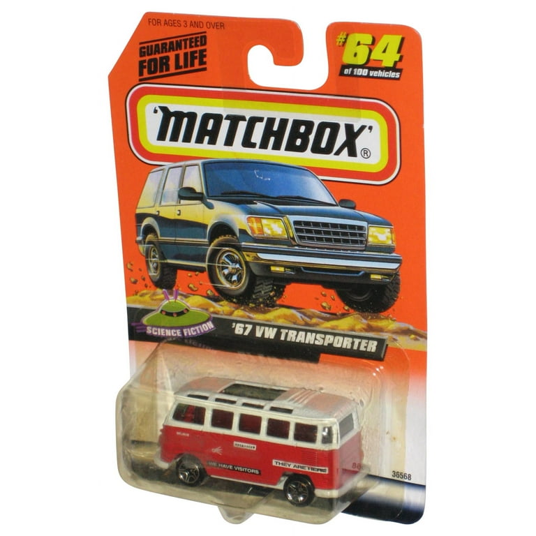 Matchbox Science Fiction (1998) Red & White '67 VW