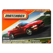 Matchbox Set of 20 Toy Cars and Trucks and Buses, 1:64 Scale Toy Vehicles, Styles May Vary