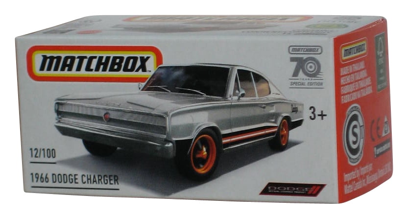 Matchbox 1966 Dodge Charger - 70 Years Special Edition Die-Cast Car, 12/100 - View #5