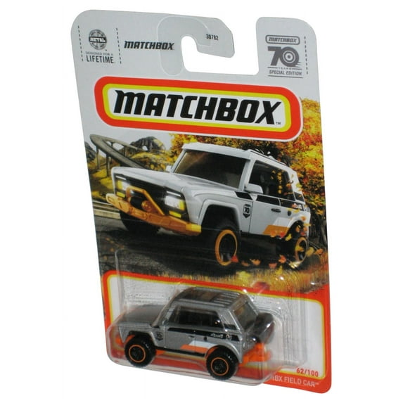 Matchbox Silver MBX Field (2023) Mattel Metal Die-Cast Toy Car 62/100