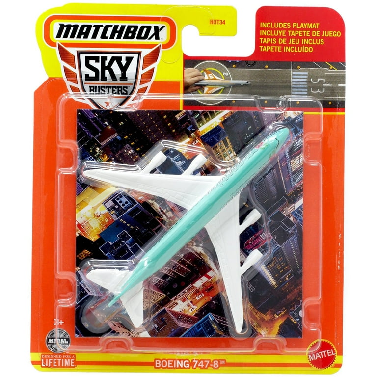 Matchbox Sky Busters Boeing 747-8 Diecast Vehicle - Walmart.com