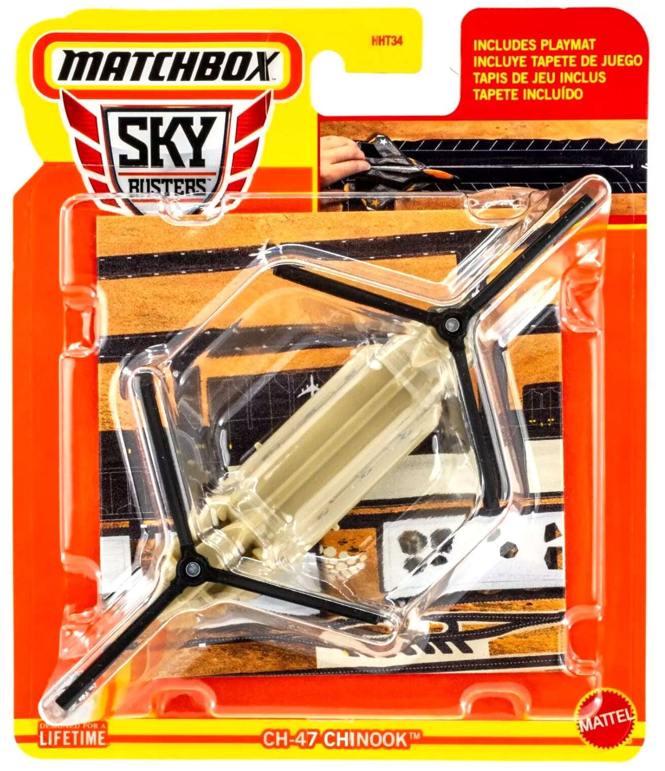 Matchbox Sky Busters CH-47 Chinook Diecast Vehicle - Walmart.com