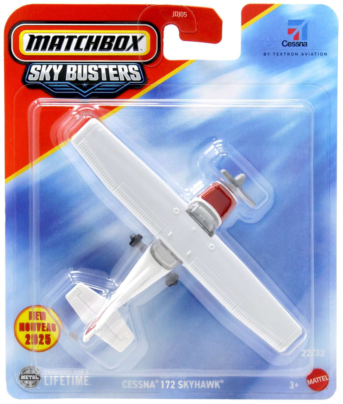 Matchbox Sky Busters Cessna 172 Skyhawk Diecast Vehicle - Walmart.com