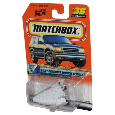 Matchbox Space Explorer (1999) X-33 Reusable Launch Vehicle Toy #36/100
