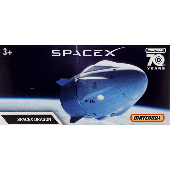Matchbox Space X Dragon Diecast Car