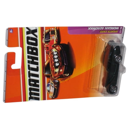 Matchbox Sports Cars (2009) Black Morgan Aeromax Toy Car #12/100