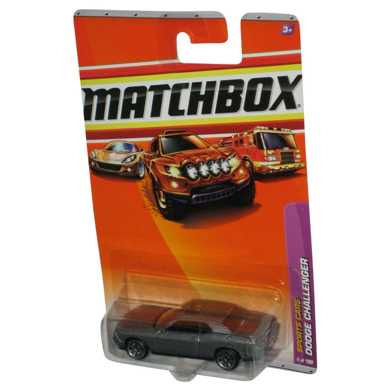 Matchbox Sports Cars (2009) Silver Dodge Challenger Toy Car