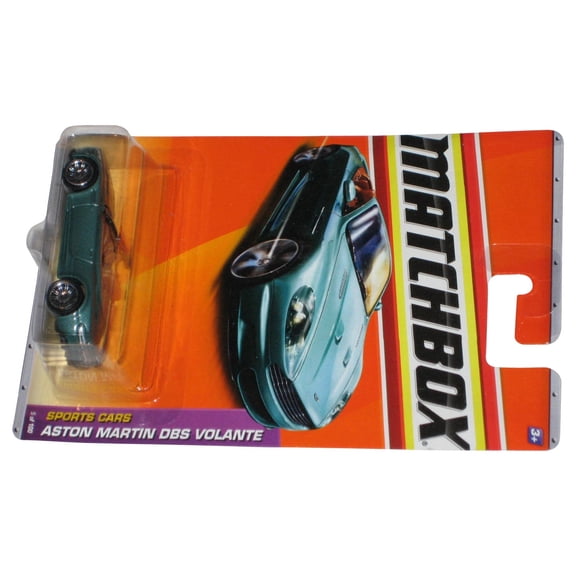 Matchbox Sports Cars (2010) Blue Aston Martin DBS Volante Car 5/100
