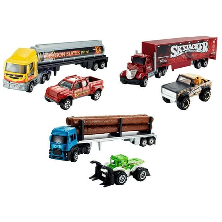 Matchbox Super Convoy Assortment for Kids Vehicle Playsets