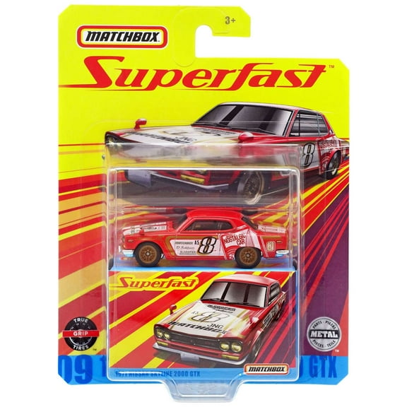 Matchbox Superfast 1971 Nissan Skyline 2000 GTX Diecast Vehicle