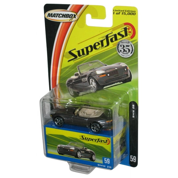 Matchbox Superfast (2004) BMW Z8 35th Anniversary Toy Car #59