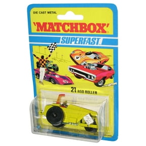 Matchbox Superfast Lesney (1971) Yellow Rod Roller Toy No. 21
