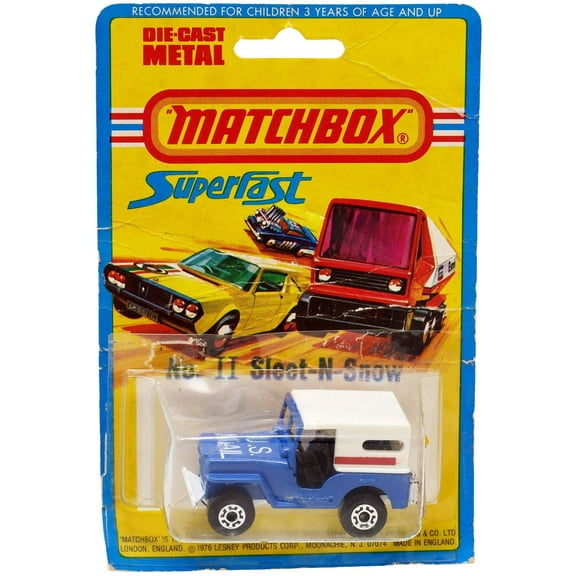 Matchbox Superfast No: II Sleet-N-Snow Diecast Vehicle