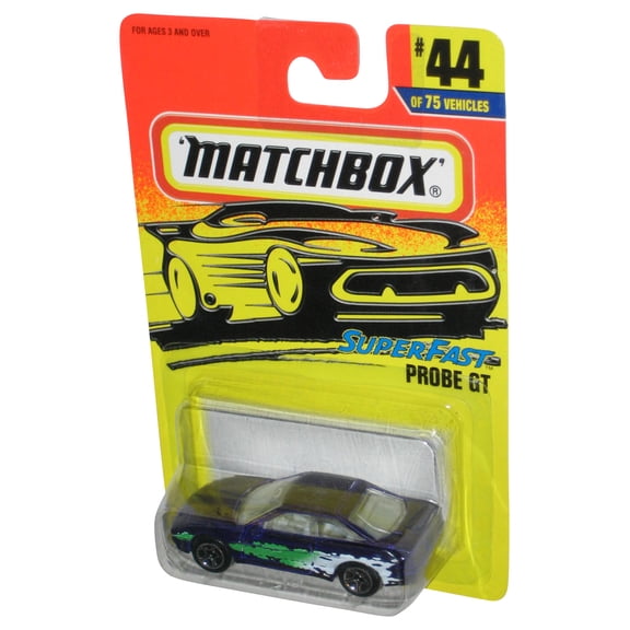 Matchbox Superfast Proble GT (1996) Mattel Purple Toy Car #44/75