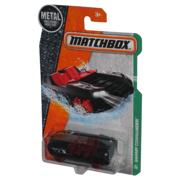 Matchbox Swamp Commander (2016) Black & Red Toy Vehicle 97/125