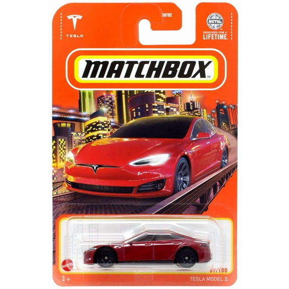 Matchbox Tesla Model S Diecast Car