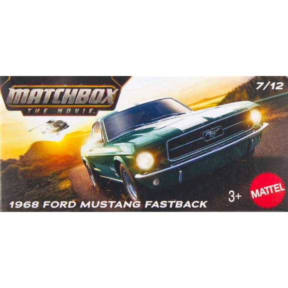 Matchbox: The Movie 1968 Ford Mustang Fastback Diecast Car