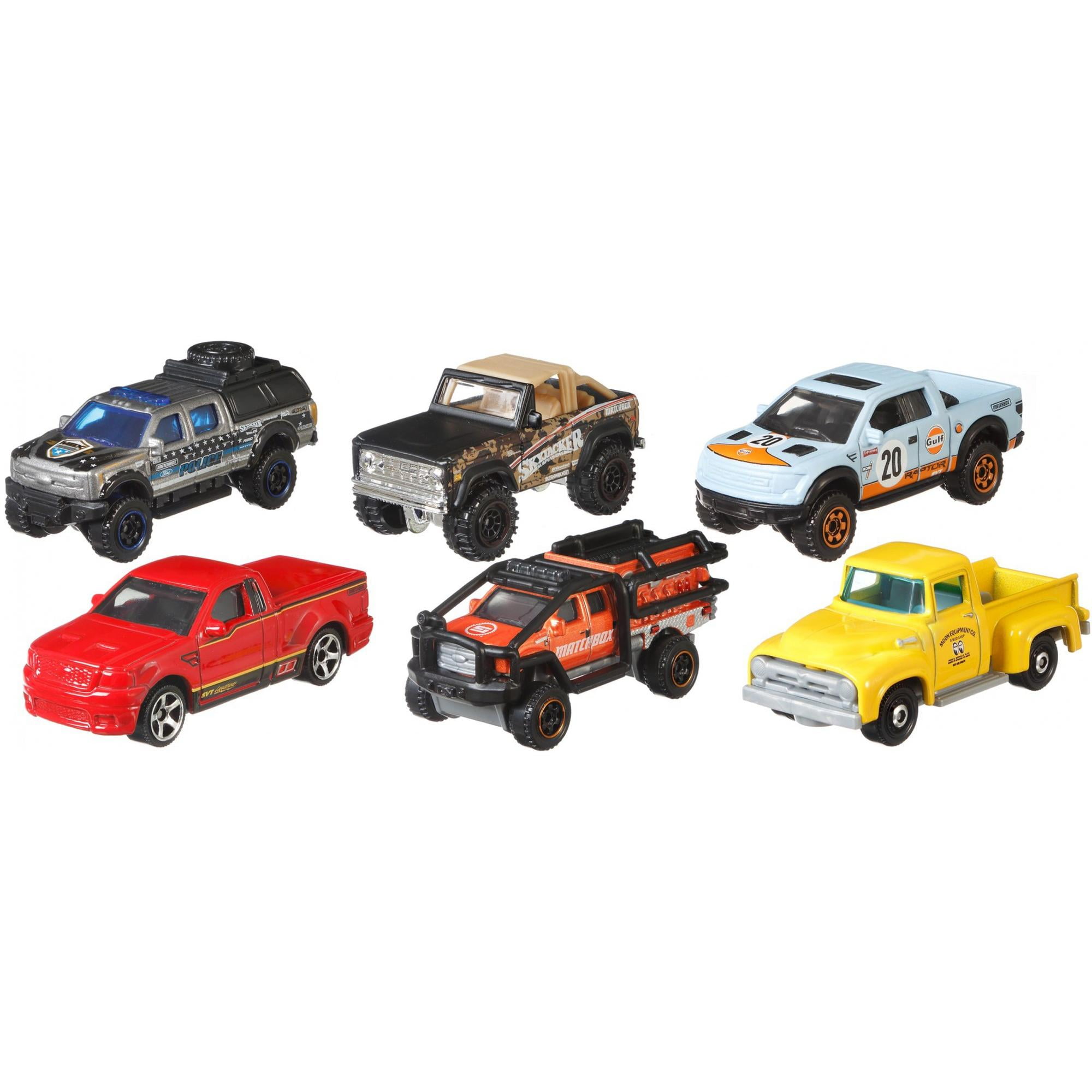 Matchbox Cars, 50 Pack Toy Cars and Trucks, 1:64 Scale