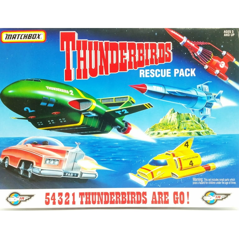 その他 MATCHBOX THUNDERBIRDS RESCUE PACK Matchbox Thunderbirds Rescue Pack 1994 - Walmart.com
