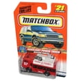 thumbnail image 1 of Matchbox To The Rescue (1997) Bridge & Highway Auxiliary Power Truck Red Toy #21/75, 1 of 1