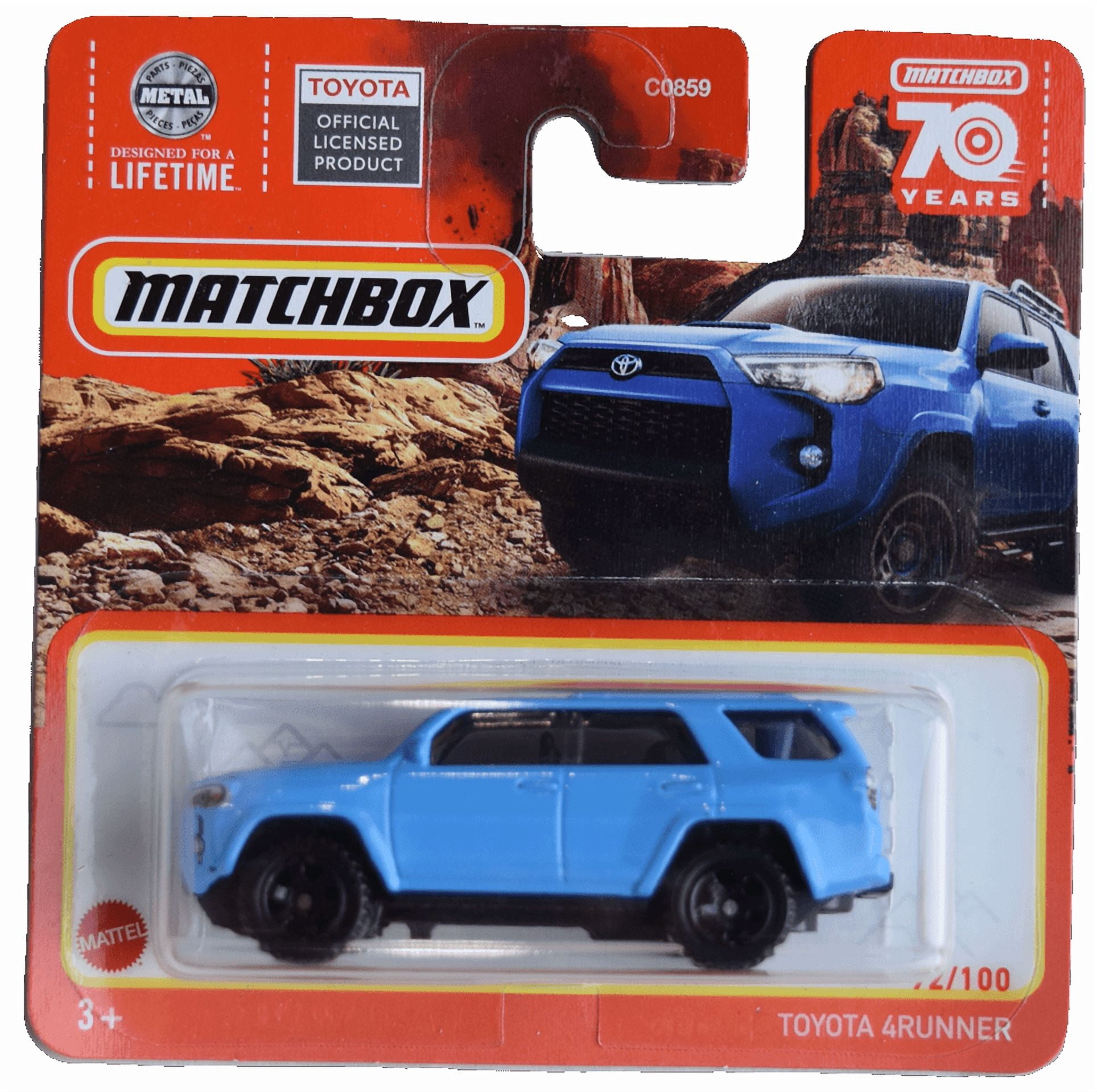 Matchbox Toyota 4Runner [blue] 92/100 - Walmart.com