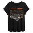 thumbnail image 1 of Matchbox - Tread Beyond Boundaries - Juniors Oversized Graphic T-Shirt, 1 of 4
