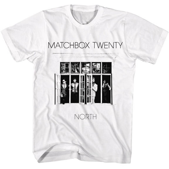Matchbox Twenty North White Adult T-Shirt Xl