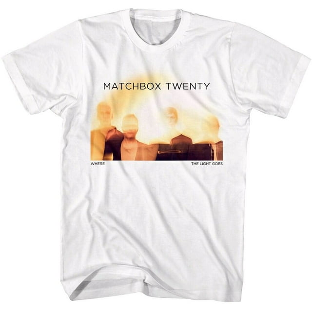 Matchbox Twenty Where the Light Goes Men's T Shirt Alt Rock Album