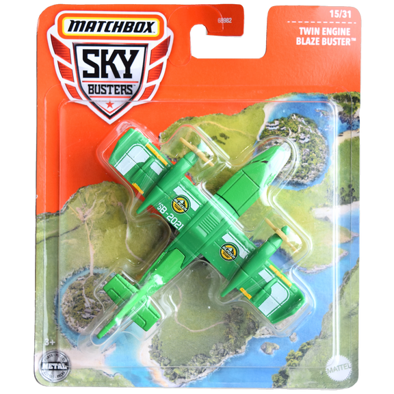 Matchbox Twin Engine Blaze Buster Sky Busters 15/31 [green]
