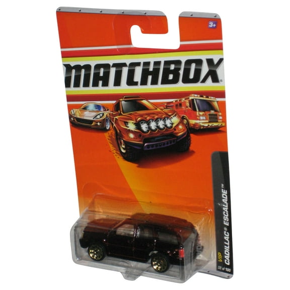 Matchbox VIP (2009) Mattel Burgundy Cadillac Escalade Toy Car 32/100
