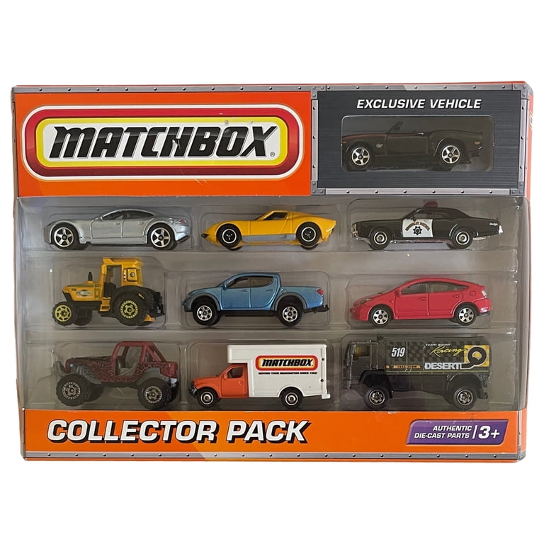 Matchbox Mattel Wheels 10 Cars Gift Pack Rare Collector Vehicle