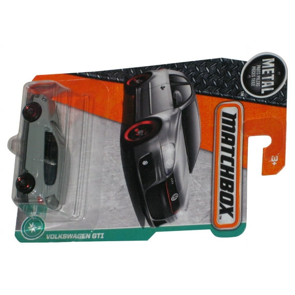Matchbox Volkswagen GTI (2016) Gray Die-Cast Toy Car 118/125