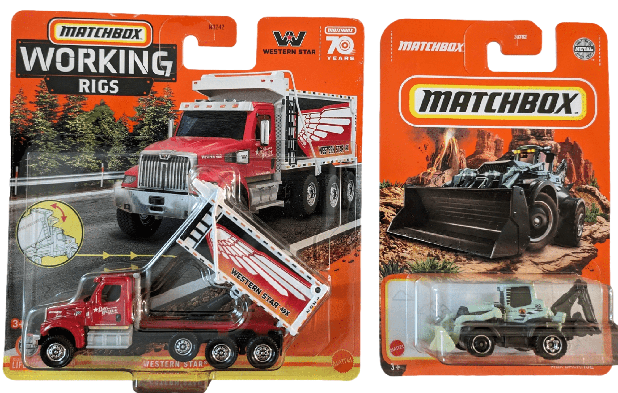 Matchbox western star tow truck 2025