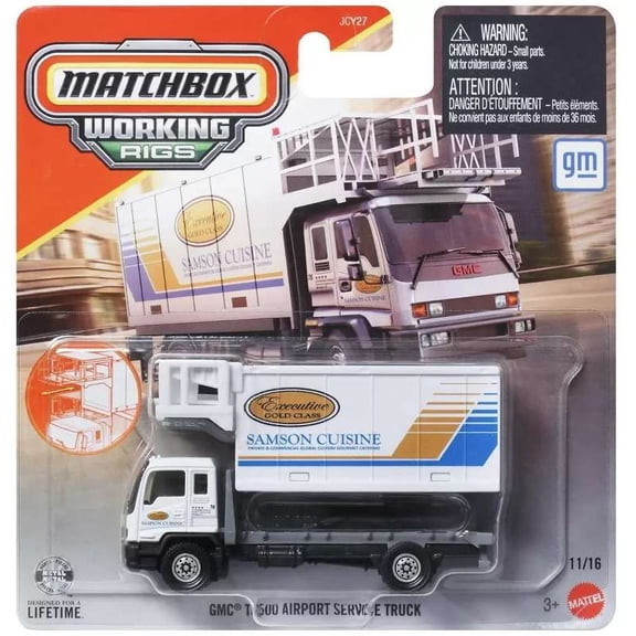 Matchbox Working Rigs GMC T8500 Airport Service Truck Diecast Vehicle