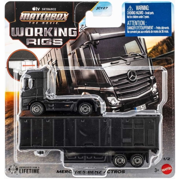 Matchbox Working Rigs Mercedes-Benz Actros Diecast Car