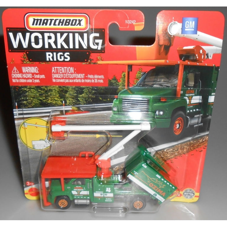 Matchbox Working Rigs Metal Vehicle - GMC C8500 Topkick Trimmer