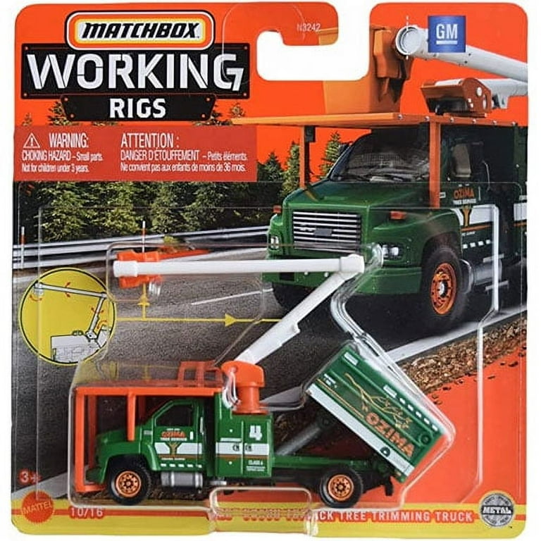 Matchbox Working Rigs Metal Vehicle - GMC C8500 Topkick Trimmer