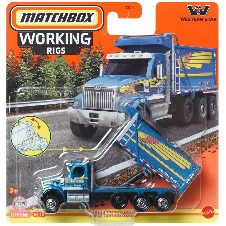 Matchbox Working Rigs Western Star 49X Diecast Vehicle - Walmart.com