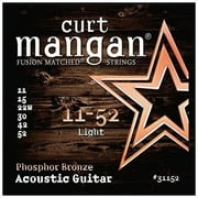 Matched Phosphor Bronze Acoustic Strings (11-52)
