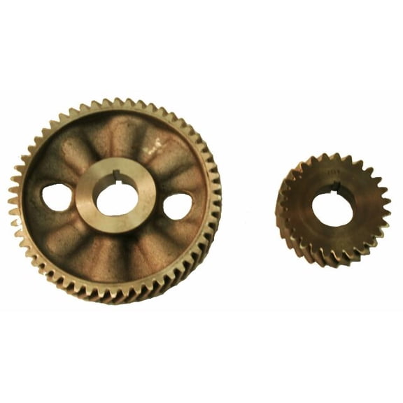 Matched Timing Gear Set with Aluminum Cam Gear | Compatible with 65-74 Ford 3.9L/240 and 65-96 Ford 4.9L/300