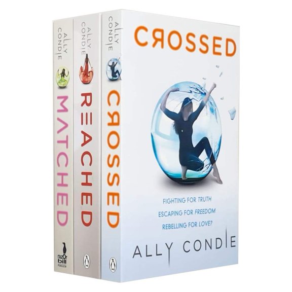 Pre-Owned Matched Trilogy Ally Condie Collection 3 Books Set (Crossed: 2/3, Reached, Matched: 1/3)